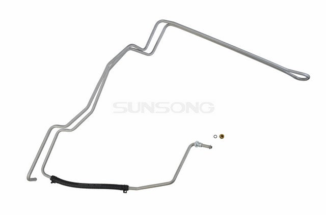 Sunsong Power Steering Return Line Hose Assembly P/N:3401419 Fits: Chevrolet Venture 05-97, Oldsmobile Silhouette 04-97, Pontiac Montana 05-99, Pontiac Trans Sport 99-97 - Image 1