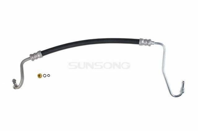 Sunsong Power Steering Pressure Line Hose Assembly P/N:3401458 Fits: Dodge B150 91-84, Dodge B250 91-84, Dodge B350 91-84 - Image 1