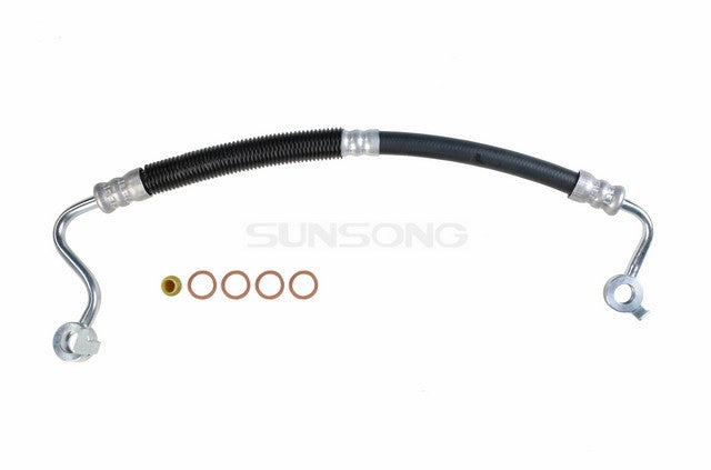 Sunsong Power Steering Pressure Line Hose Assembly P/N:3401470 Fits: Toyota 4runner 95-90, Toyota Pickup 95-90 - Image 1