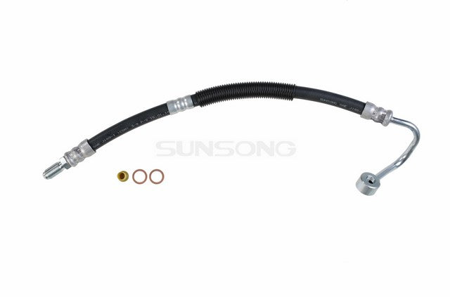 Sunsong Power Steering Pressure Line Hose Assembly P/N:3401473 Fits: Honda Passport 95-94, Isuzu Amigo 94-89, Isuzu Pickup 95-88, Isuzu Rodeo 95-91, Isuzu Trooper 91-86 - Image 1