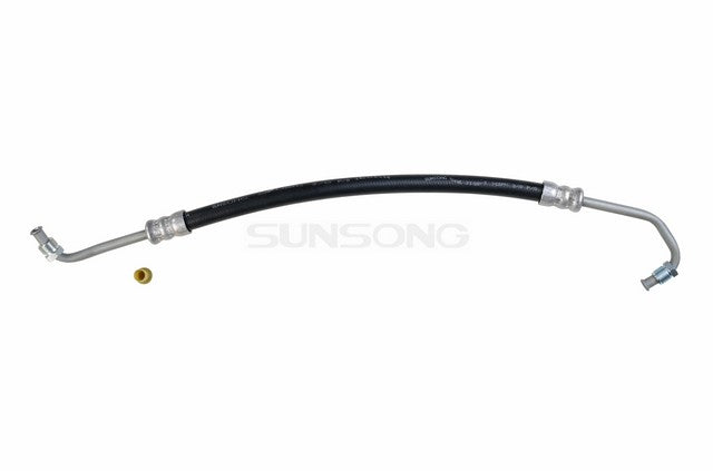 Sunsong Power Steering Pressure Line Hose Assembly P/N:3401484 Fits: Buick Lesabre 1978, Buick Regal 1978, Chevrolet Chevelle 68-64, Chevrolet El Camino 68-64, Chevrolet Malibu 67-64, Pontiac Beaumont 68-66 - Image 1