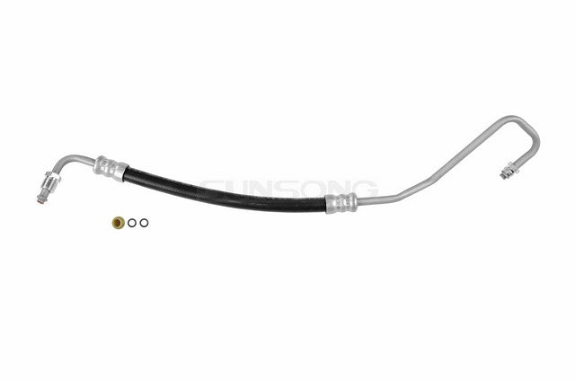Sunsong Power Steering Pressure Line Hose Assembly P/N:3401488 Fits: Chevrolet Express 1500, Chevrolet Express 2500, Chevrolet Express 3500, Chevrolet G10, Chevrolet G20, Chevrolet G30, Chevrolet Gp3500, GMC G1500, GMC G2500, GMC G3500 - Image 1