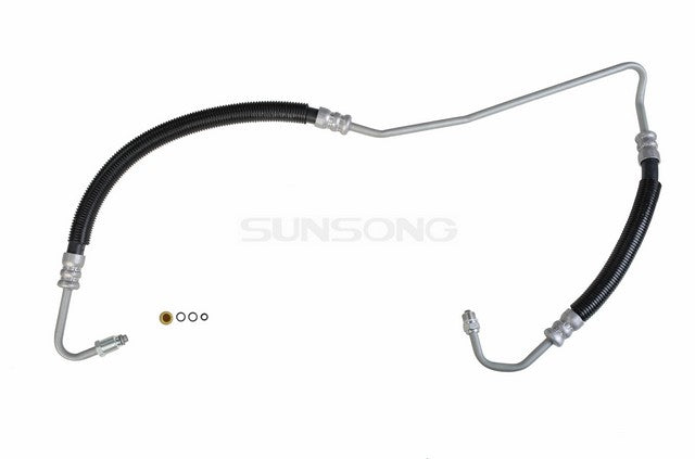 Sunsong Power Steering Pressure Line Hose Assembly P/N:3401493 Fits: Ford Mustang 03-99 - Image 1