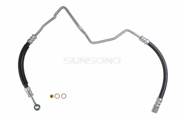 Sunsong Power Steering Pressure Line Hose Assembly P/N:3401496 Fits: Toyota Paseo 95-92, Toyota Tercel 94-91 - Image 1