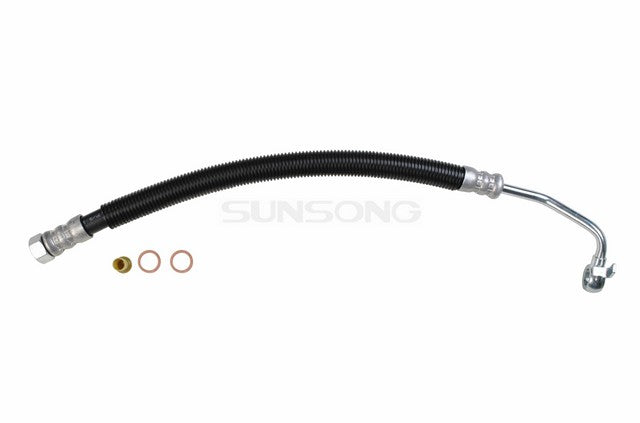 Sunsong Power Steering Pressure Line Hose Assembly P/N:3401499 Fits: Lexus Es250 91-90, Toyota Camry 91-88 - Image 1
