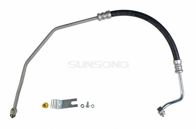 Sunsong Power Steering Pressure Line Hose Assembly P/N:3401507 Fits: Ford Sable 98-96, Ford Taurus 98-96, Mercury Sable 98-96 - Image 1