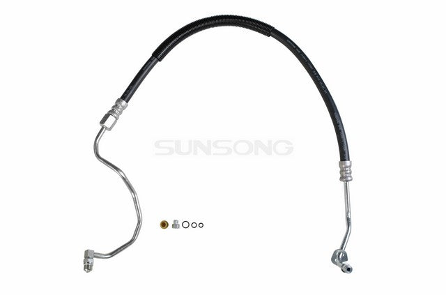 Sunsong Power Steering Pressure Line Hose Assembly P/N:3401514 Fits: Ford F-150 08-03, Ford F-250 08-03, Ford Lobo 08-05 - Image 1
