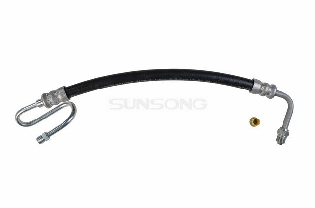Sunsong Power Steering Pressure Line Hose Assembly P/N:3401516 Fits: Ford Bronco 92-90, Ford F-150 92-90, Ford F-250 92-90, Ford F-350 92-90 - Image 1