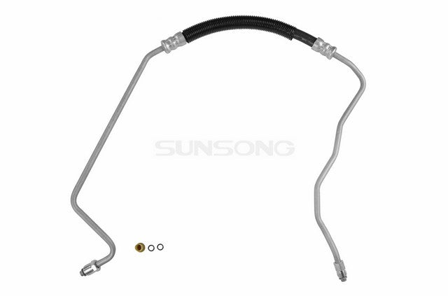 Sunsong Power Steering Pressure Line Hose Assembly P/N:3401520 Fits: Buick Regal, Chevrolet Lumina, Oldsmobile Cutlass, Oldsmobile Cutlass Ciera, Oldsmobile Cutlass Cruiser, Oldsmobile Cutlass Supreme, Pontiac Grand Prix - Image 1