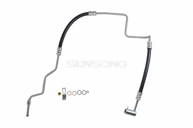 Sunsong Power Steering Pressure Line Hose Assembly P/N:3401526 Fits: Dodge Neon 99-95, Plymouth Neon 99-95 - Image 1