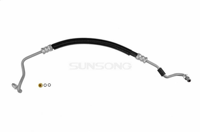 Sunsong Power Steering Pressure Line Hose Assembly P/N:3401533 Fits: Cadillac Escalade, Cadillac Escalade Esv, Cadillac Escalade Ext, Chevrolet Avalanche 1500, Chevrolet Sonora, Chevrolet Suburban 1500, Chevrolet Tahoe, GMC Yukon, GMC Yukon Xl 1500 - Image 1