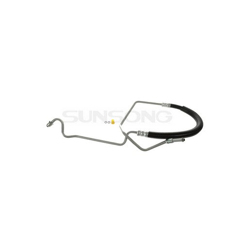 Sunsong Power Steering Pressure Line Hose Assembly P/N:3401534 Fits: Oldsmobile Cutlass 96-95, Oldsmobile Cutlass Supreme 96-95, Pontiac Grand Prix 96-95 - Image 1