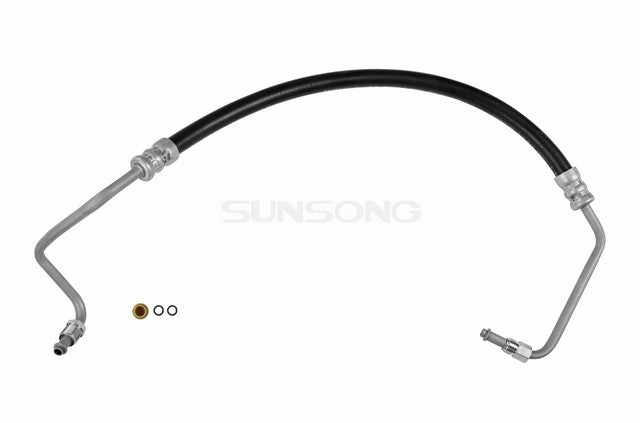 Sunsong Power Steering Pressure Line Hose Assembly P/N:3401536 Fits: Jeep Wrangler 90-88 - Image 1