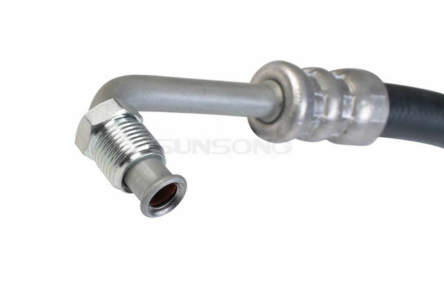 Sunsong Power Steering Pressure Line Hose Assembly P/N:3401538 Fits: Chrysler 300, Chrysler Imperial, Chrysler New Yorker, Chrysler Newport, Chrysler TOWN &amp; COUNTRY, Dodge 330, Dodge 440, Dodge 880, Dodge A100, Dodge A100 Truck - Image 2