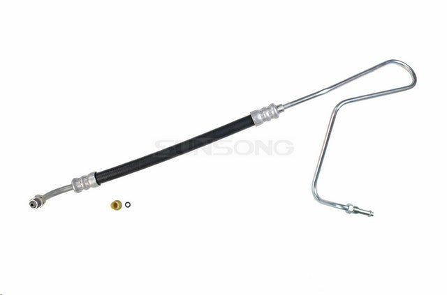 Sunsong Power Steering Pressure Line Hose Assembly P/N:3401542 Fits: Ford F-250 Hd 1997, Ford F-250 Super Duty 1999, Ford F-350 1997, Ford F-super Duty 1997 - Image 1