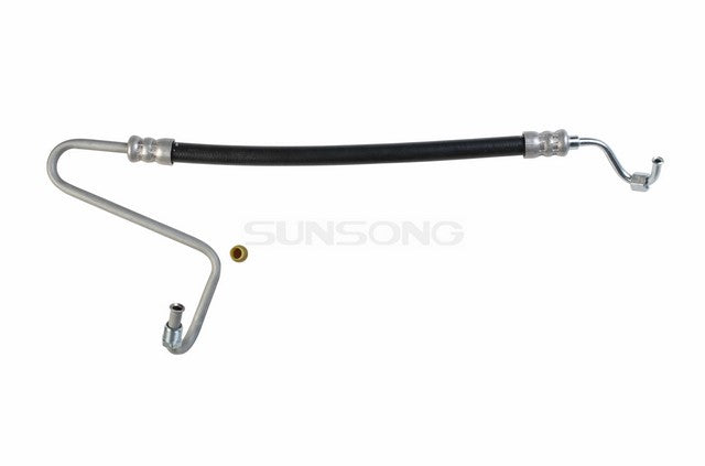 Sunsong Power Steering Pressure Line Hose Assembly P/N:3401546 Fits: Chrysler 300, Chrysler New Yorker, Chrysler Newport, Chrysler TOWN &amp; COUNTRY, Dodge Challenger, Dodge Charger, Dodge Coronet, Dodge Dart, Dodge Monaco, Dodge Polara - Image 1