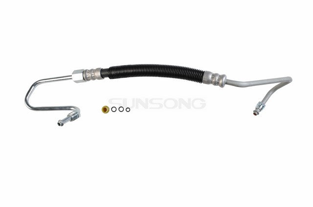 Sunsong Power Steering Pressure Line Hose Assembly P/N:3401565 Fits: Chevrolet S10 03-94, GMC Sonoma 03-94, Isuzu Hombre 00-96 - Image 1