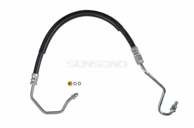 Sunsong Power Steering Pressure Line Hose Assembly P/N:3401572 Fits: Buick Commercial Chassis 96-94, Buick Roadmaster 96-94, Cadillac Commercial Chassis 96-94, Cadillac Fleetwood 96-94 - Image 1