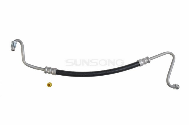 Sunsong Power Steering Pressure Line Hose Assembly P/N:3401587 Fits: Buick Century, Buick Regal, Chevrolet El Camino, Chevrolet Malibu, Chevrolet Monte Carlo, GMC Caballero, Oldsmobile Cutlass, Oldsmobile Cutlass Calais, Oldsmobile Cutlass Salon - Image 1