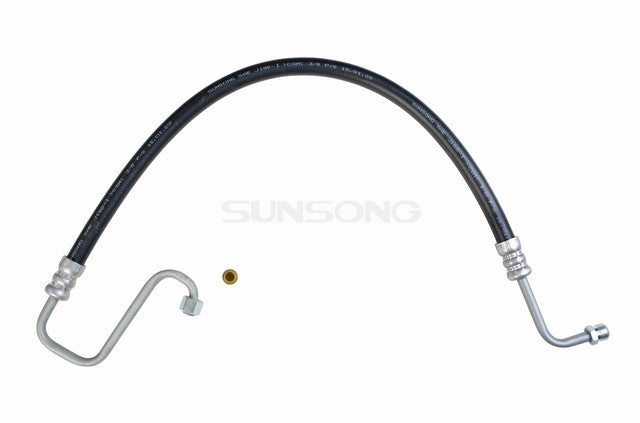 Sunsong Power Steering Pressure Line Hose Assembly P/N:3401588 Fits: Chevrolet Camaro 1969, Chevrolet Nova 1969 - Image 1