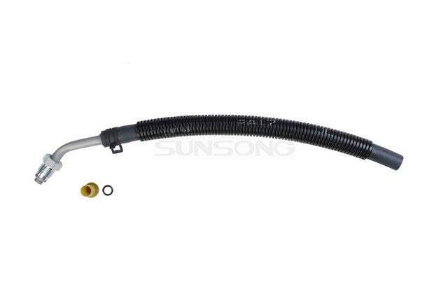 Sunsong Power Steering Return Line Hose Assembly P/N:3401591 Fits: Buick Commercial Chassis, Buick Roadmaster, Cadillac Brougham, Cadillac Commercial Chassis, Chevrolet Astro, Chevrolet Caprice, Chevrolet Commercial Chassis, GMC Safari - Image 1