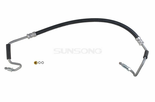 Sunsong Power Steering Pressure Line Hose Assembly P/N:3401594 Fits: Jeep Tj 06-03, Jeep Wrangler 06-03 - Image 1