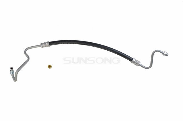 Sunsong Power Steering Pressure Line Hose Assembly P/N:3401604 Fits: Buick Centurion, Buick Electra, Buick Estate Wagon, Buick Lesabre, Chevrolet Chevelle, Chevrolet El Camino, Chevrolet Laguna, Chevrolet Malibu, GMC Sprint - Image 1