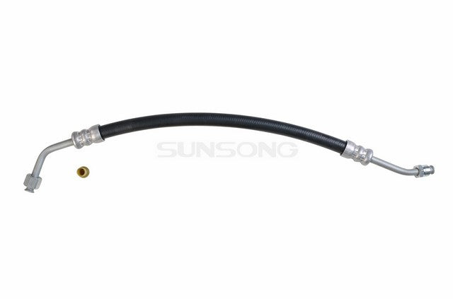Sunsong Power Steering Pressure Line Hose Assembly P/N:3401625 Fits: Chevrolet Bel Air, Chevrolet Biscayne, Chevrolet Caprice, Chevrolet Chevy Ii, Chevrolet Impala, Pontiac Beaumont, Pontiac Laurentian, Pontiac Parisienne, Pontiac Strato-chief - Image 1