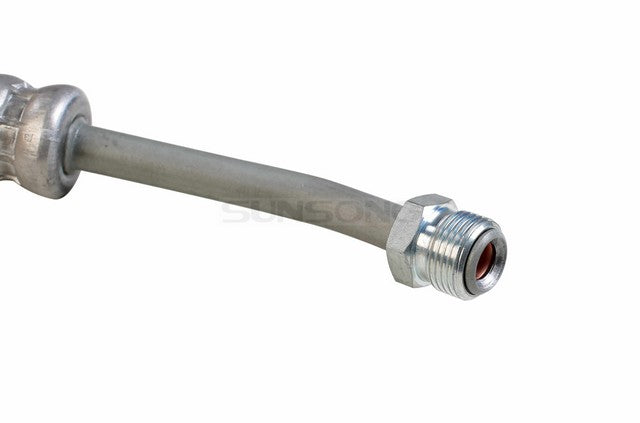 Sunsong Power Steering Pressure Line Hose Assembly P/N:3401625 Fits: Chevrolet Bel Air, Chevrolet Biscayne, Chevrolet Caprice, Chevrolet Chevy Ii, Chevrolet Impala, Pontiac Beaumont, Pontiac Laurentian, Pontiac Parisienne, Pontiac Strato-chief - Image 2