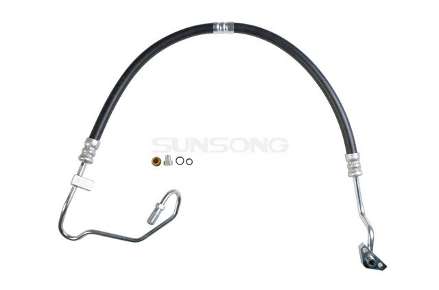 Sunsong Power Steering Pressure Line Hose Assembly P/N:3401628 Fits: Honda Civic 95-92, Honda Civic Del Sol 95-93 - Image 1