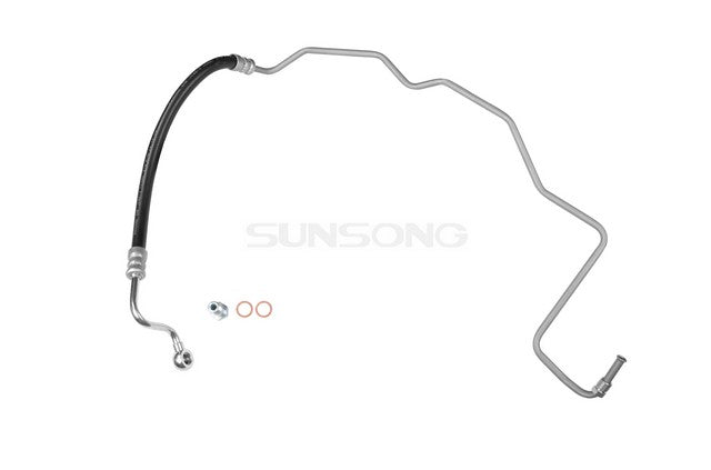 Sunsong Power Steering Pressure Line Hose Assembly P/N:3401633 Fits: Toyota 4runner 95-89, Toyota Pickup 95-89 - Image 1