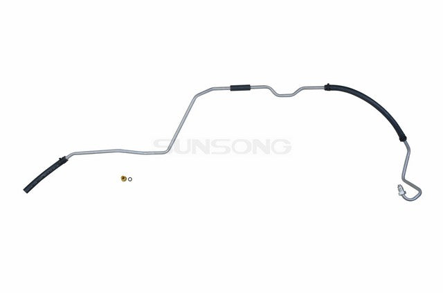 Sunsong Power Steering Return Line Hose Assembly P/N:3401634 Fits: Cadillac 60 Special 1993, Cadillac Allante 1993, Cadillac Commercial Chassis 1993, Cadillac Deville 95-93, Cadillac Eldorado 1993, Cadillac Seville 1993 - Image 1
