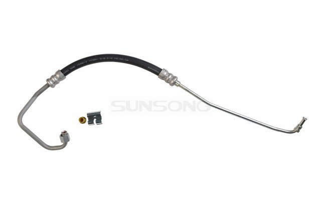 Sunsong Power Steering Pressure Line Hose Assembly P/N:3401636 Fits: Ford F-100 1977, Ford F-150 1977, Ford F-250 1977, Ford F-350 1977 - Image 1