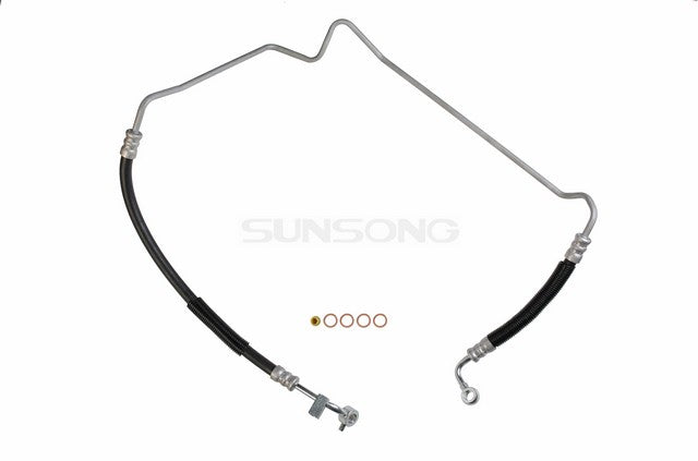 Sunsong Power Steering Pressure Line Hose Assembly P/N:3401640 Fits: Nissan Pathfinder 92-91 - Image 1