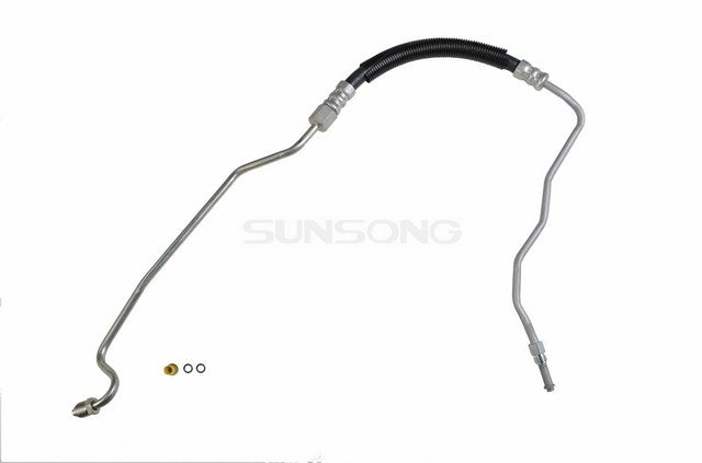 Sunsong Power Steering Pressure Line Hose Assembly P/N:3401645 Fits: Buick Century 90-88, Chevrolet Celebrity 90-88, Oldsmobile Cutlass Ciera 89-88, Pontiac 6000 91-88 - Image 1