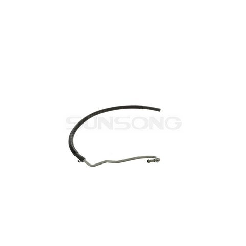 Sunsong Power Steering Return Line Hose Assembly P/N:3401658 Fits: Buick Skyhawk, Buick Skylark, Buick Somerset, Chevrolet Beretta, Chevrolet Cavalier, Chevrolet Corsica, Oldsmobile Achieva, Oldsmobile Calais, Oldsmobile Cutlass Calais - Image 1