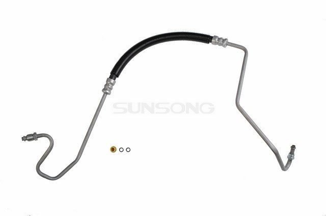 Sunsong Power Steering Pressure Line Hose Assembly P/N:3401663 Fits: Chevrolet C3500hd 94-92, GMC C3500hd 1992, GMC C3500hd 1994 - Image 1