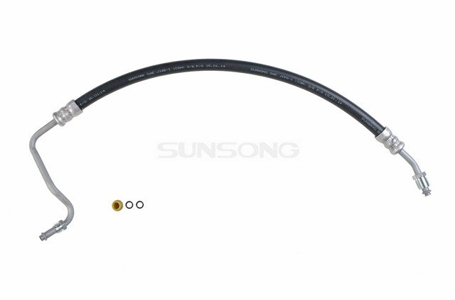 Sunsong Power Steering Pressure Line Hose Assembly P/N:3401664 Fits: Saturn Sc1 02-95, Saturn Sc2 02-95, Saturn Sl 02-95, Saturn Sl1 02-95, Saturn Sl2 02-95, Saturn Sw1 99-95, Saturn Sw2 01-95 - Image 1