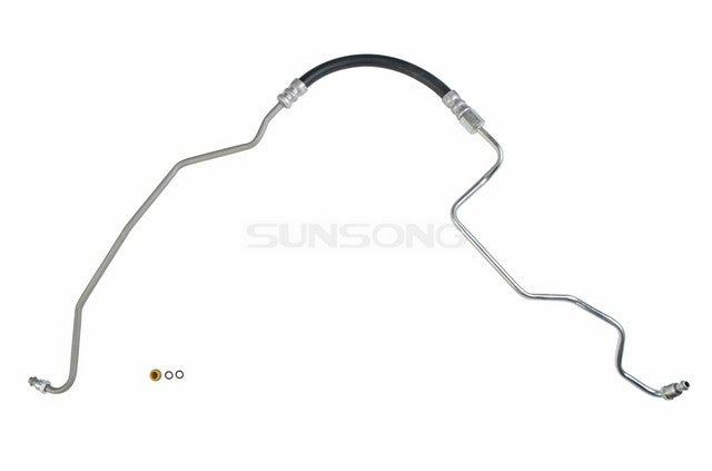 Sunsong Power Steering Pressure Line Hose Assembly P/N:3401671 Fits: Cadillac Eldorado 1992, Cadillac Seville 1992 - Image 1