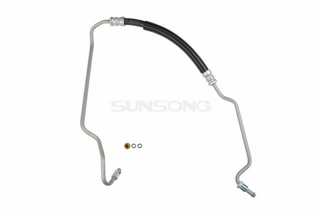 Sunsong Power Steering Pressure Line Hose Assembly P/N:3401679 Fits: Chevrolet Lumina 93-91, Oldsmobile Cutlass Supreme 93-91, Pontiac Grand Prix 93-91 - Image 1
