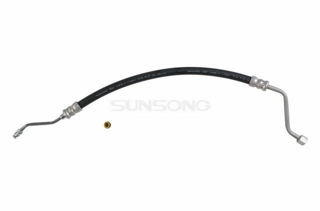 Sunsong Power Steering Pressure Line Hose Assembly P/N:3401694 Fits: Ford Country Sedan, Ford Country Squire, Ford Custom, Ford Custom 500, Ford Galaxie, Ford Galaxie 500, Ford Ltd, Ford Ranch Wagon, Mercury Brougham, Mercury Colony Park - Image 1