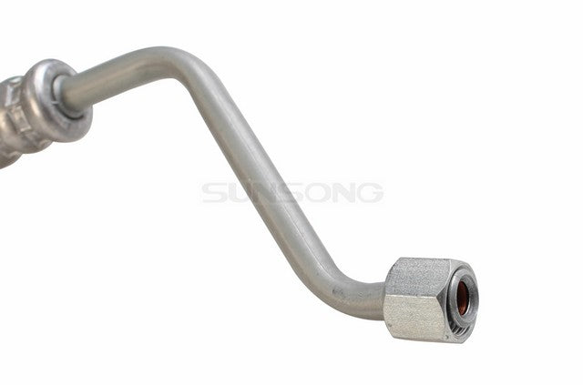 Sunsong Power Steering Pressure Line Hose Assembly P/N:3401694 Fits: Ford Country Sedan, Ford Country Squire, Ford Custom, Ford Custom 500, Ford Galaxie, Ford Galaxie 500, Ford Ltd, Ford Ranch Wagon, Mercury Brougham, Mercury Colony Park - Image 3