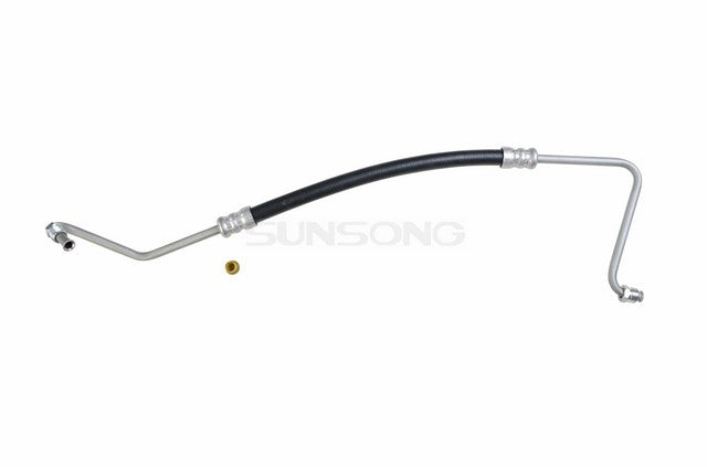 Sunsong Power Steering Pressure Line Hose Assembly P/N:3401705 Fits: Buick Lesabre, Pontiac Bonneville, Pontiac Catalina, Pontiac Grand Am, Pontiac Grand Lemans, Pontiac Grand Prix, Pontiac Grand Safari, Pontiac Grandville, Pontiac Gto, Pontiac Laurentian - Image 1