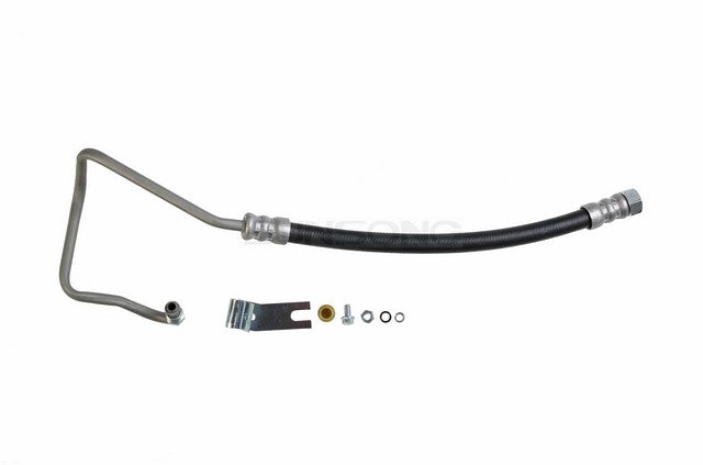Sunsong Power Steering Pressure Line Hose Assembly P/N:3401730 Fits: Dodge B100, Dodge B150, Dodge B200, Dodge B250, Dodge B300, Dodge B350, Dodge Cb300, Plymouth Pb100, Plymouth Pb150, Plymouth Pb200, Plymouth Pb250, Plymouth Pb300, Plymouth Pb350 - Image 1