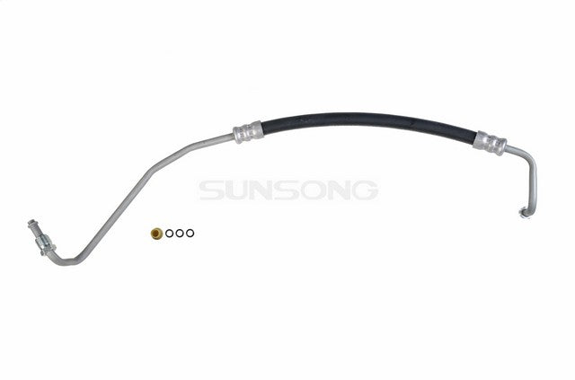 Sunsong Power Steering Pressure Line Hose Assembly P/N:3401735 Fits: Jeep Cj5 81-80, Jeep Cj7 81-80 - Image 1