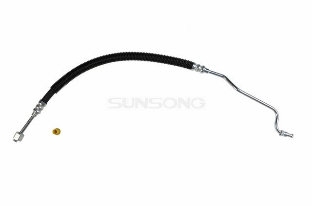 Sunsong Power Steering Pressure Line Hose Assembly P/N:3401737 Fits: Ford Fairlane, Ford Falcon, Ford Granada, Ford Maverick, Ford Ranchero, Ford Torino, Mercury Comet, Mercury Cyclone, Mercury Monarch, Mercury Montego - Image 1