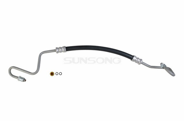 Sunsong Power Steering Pressure Line Hose Assembly P/N:3401746 Fits: Chevrolet G10 86-83, Chevrolet G20 86-83, Chevrolet G30 86-83, GMC G1500 86-83, GMC G2500 86-83, GMC G3500 86-83 - Image 1