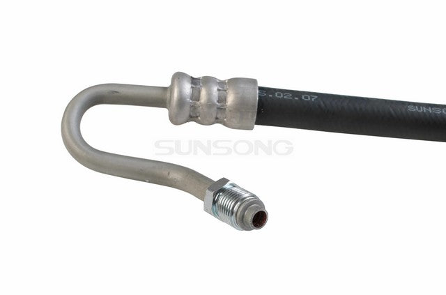 Sunsong Power Steering Pressure Line Hose Assembly P/N:3401756 Fits: Chrysler 300, Chrysler Imperial, Chrysler New Yorker, Chrysler TOWN &amp; COUNTRY, Dodge A100 Truck, Dodge A108 Van, Dodge Challenger, Dodge Charger, Dodge Coronet, Dodge Dart - Image 2