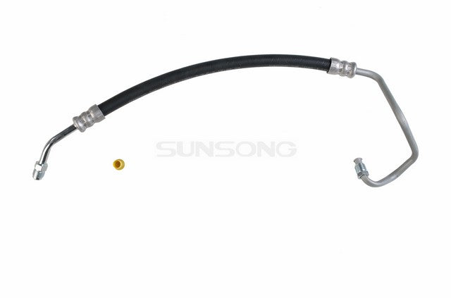 Sunsong Power Steering Pressure Line Hose Assembly P/N:3401760 Fits: Ford Mustang 1970, Mercury Cougar 1970 - Image 1