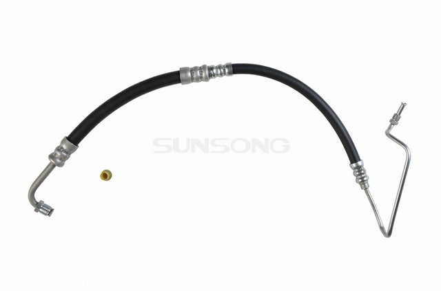 Sunsong Power Steering Pressure Line Hose Assembly P/N:3401763 Fits: Ford Country Sedan, Ford Country Squire, Ford Custom, Ford Custom 500, Ford Galaxie, Ford Galaxie 500, Ford Ranch Wagon, Mercury Colony Park, Mercury Commuter, Mercury Marauder - Image 1